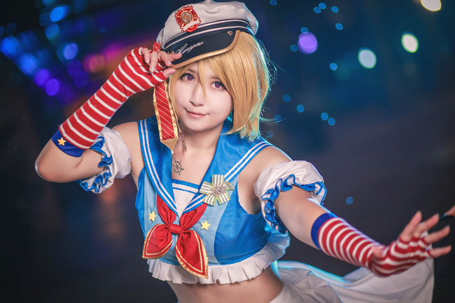 [cosplay]花阳海军觉醒[二次元cos]