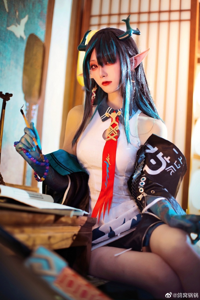【cos正片】《明日方舟》夕 cosplay欣赏
